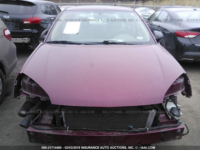 1G1ZT54835F145753 - 2005 CHEVROLET MALIBU LS 红色 照片 6