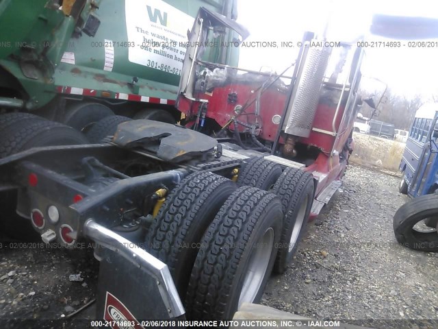 1FUJBBAV07LY53343 - 2007 FREIGHTLINER ST120 ST120 RED photo 4