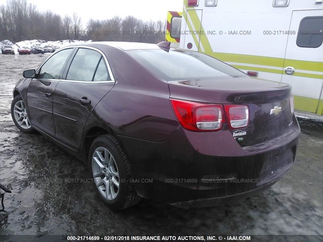 1G11C5SL4FF294355 - 2015 CHEVROLET MALIBU 1LT MAROON photo 3