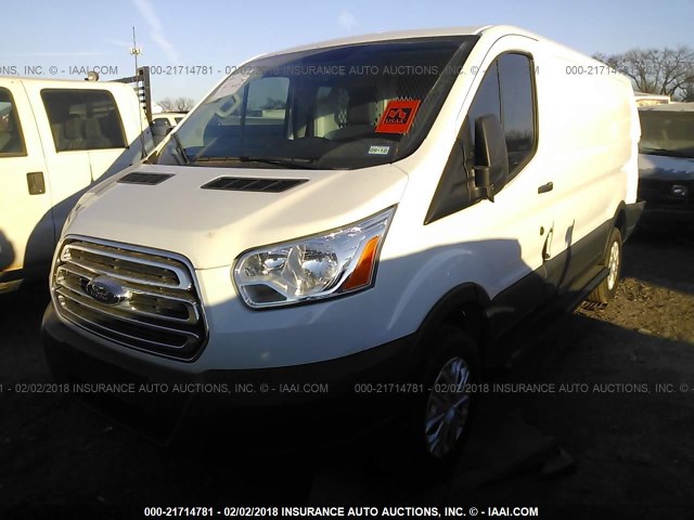 1FTNR1ZM8FKA34109 - 2015 FORD TRANSIT T-250 WHITE photo 2