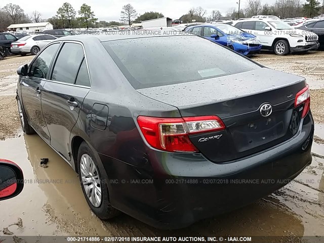 4T1BF1FK9CU163101 - 2012 TOYOTA CAMRY SE/LE/XLE GRAY photo 3