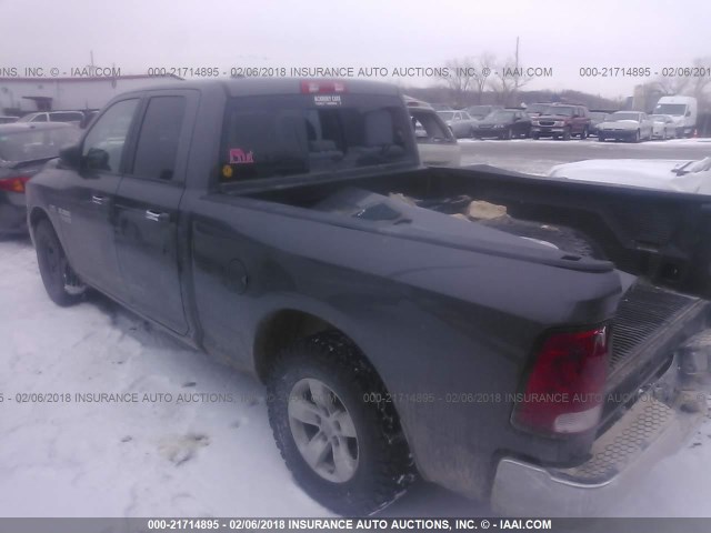 1C6RR6GT8ES477942 - 2014 RAM 1500 SLT GRAY photo 3