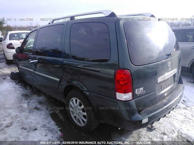 5GADV33LX6D103469 - 2006 BUICK TERRAZA CXL GREEN photo 3