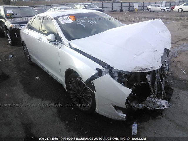 3LN6L2LU6DR815008 - 2013 LINCOLN MKZ HYBRID WHITE photo 1