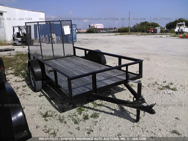 1XNU5X109B1033836 - 2011 UTILITY TRAILER BLACK photo 1