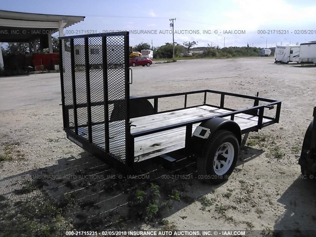 1XNU5X109B1033836 - 2011 UTILITY TRAILER BLACK photo 4