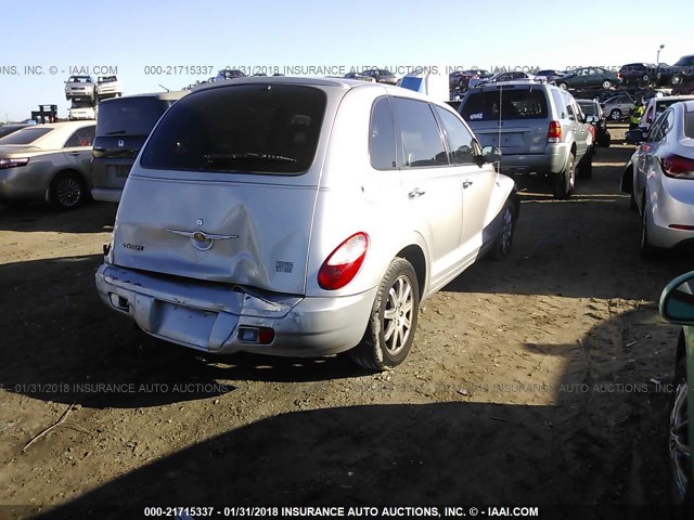 3A4FY58B47T617303 - 2007 CHRYSLER PT CRUISER TOURING SILVER photo 4