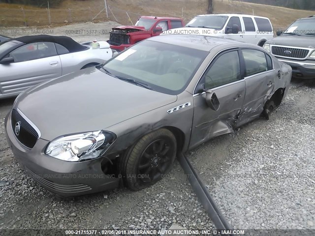 1G4HR57Y46U178928 - 2006 BUICK LUCERNE CXL TAN photo 2