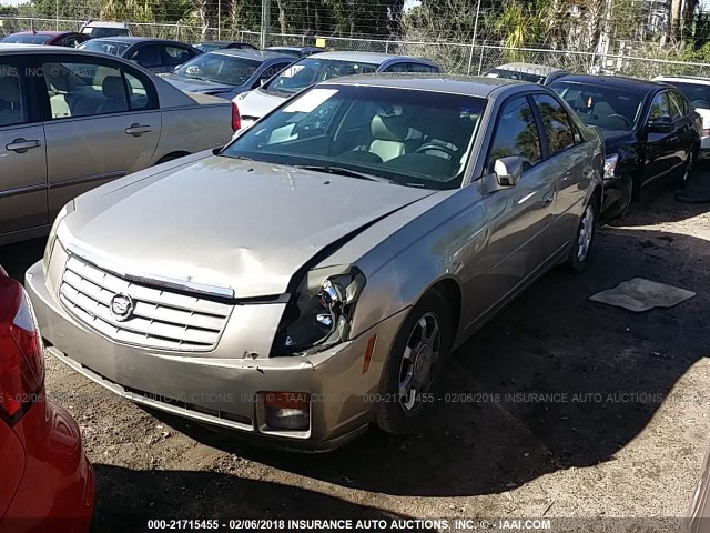 1G6DM57N930157893 - 2003 CADILLAC CTS GOLD photo 2