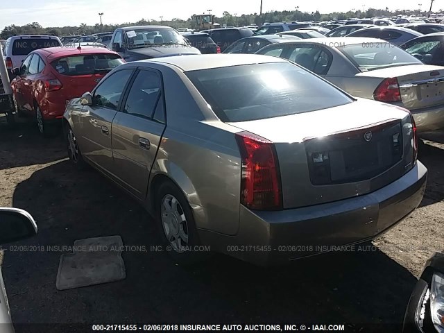 1G6DM57N930157893 - 2003 CADILLAC CTS GOLD photo 3