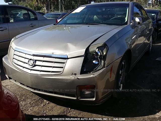 1G6DM57N930157893 - 2003 CADILLAC CTS GOLD photo 6