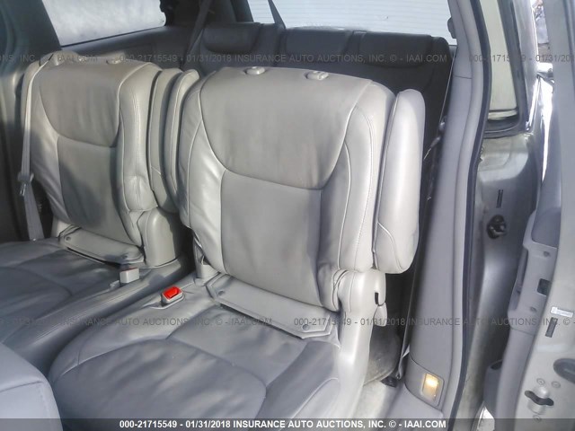 5TDZK23C38S191537 - 2008 TOYOTA SIENNA CE/LE SILVER photo 8