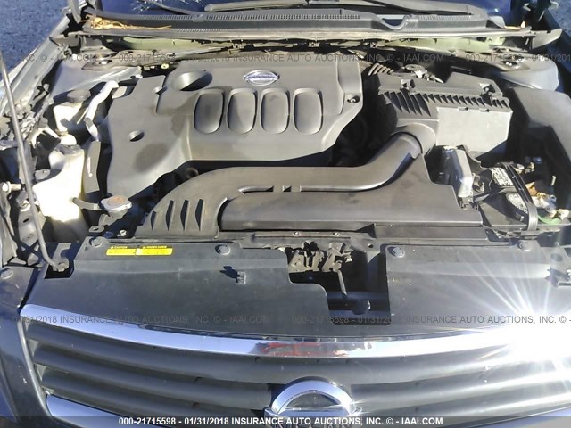 1N4AL21E88N467981 - 2008 NISSAN ALTIMA 2.5/2.5S GRAY photo 10