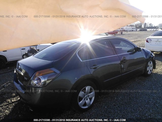 1N4AL21E88N467981 - 2008 NISSAN ALTIMA 2.5/2.5S GRAY photo 4