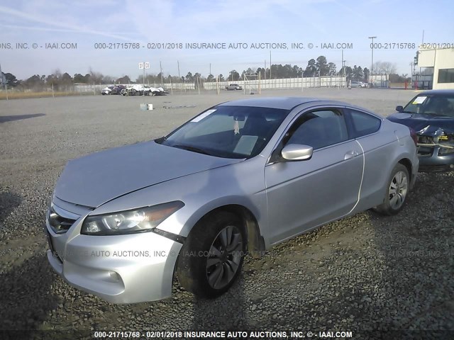 1HGCS1B30CA002058 - 2012 HONDA ACCORD LX SILVER photo 2