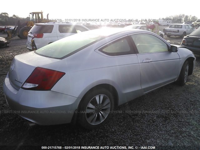 1HGCS1B30CA002058 - 2012 HONDA ACCORD LX SILVER photo 4