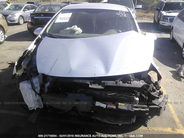 KNADM4A31D6177520 - 2013 KIA RIO LX Արծաթագույն լուսանկար 6
