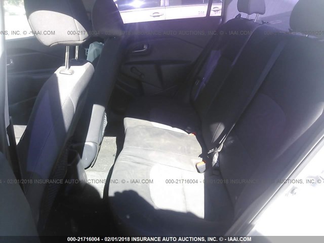 KNADM4A31D6177520 - 2013 KIA RIO LX Արծաթագույն լուսանկար 8