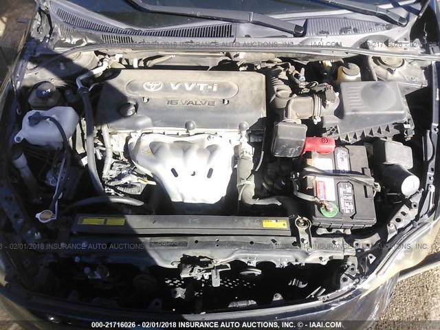 JTKDE167690299481 - 2009 TOYOTA SCION TC შავი ფოტო 10