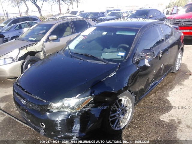 JTKDE167690299481 - 2009 TOYOTA SCION TC შავი ფოტო 2