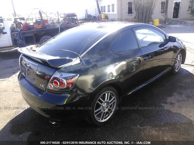 JTKDE167690299481 - 2009 TOYOTA SCION TC შავი ფოტო 4