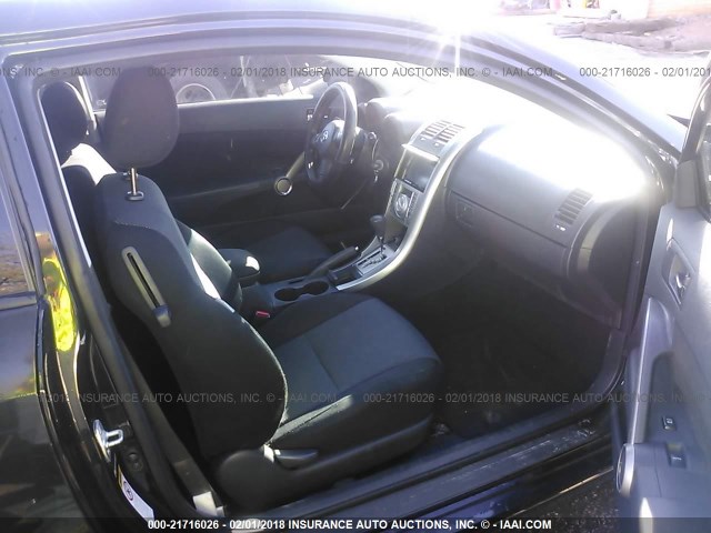 JTKDE167690299481 - 2009 TOYOTA SCION TC შავი ფოტო 5