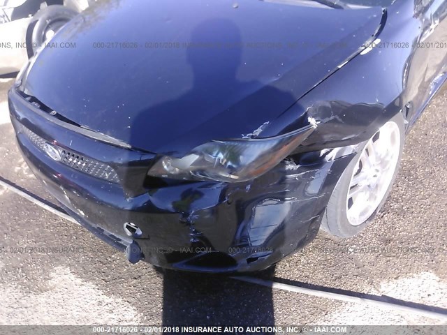 JTKDE167690299481 - 2009 TOYOTA SCION TC შავი ფოტო 6