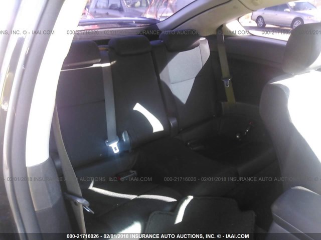 JTKDE167690299481 - 2009 TOYOTA SCION TC შავი ფოტო 8