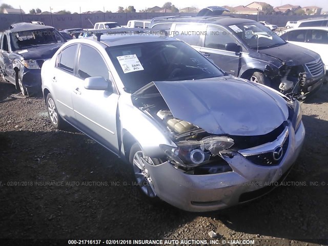 JM1BK12F971771670 - 2007 MAZDA 3 I SILVER photo 1