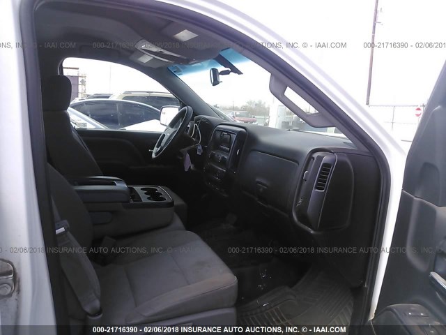 3GCPCPEH4EG233122 - 2014 CHEVROLET SILVERADO C1500 WHITE photo 5