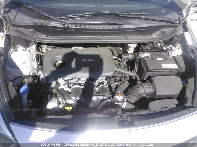 KNADM4A30G6684087 - 2016 KIA RIO LX Շագանակագույն լուսանկար 10