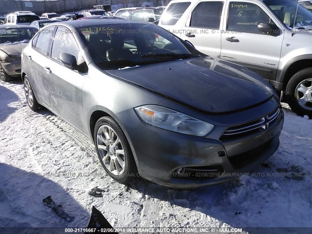 1C3CDFCA8DD711327 - 2013 DODGE DART LIMITED/R/T GRAY photo 1