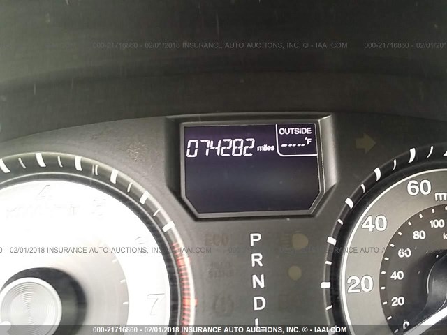 5FNRL5H64EB082876 - 2014 HONDA ODYSSEY EXL თეთრი ფოტო 7