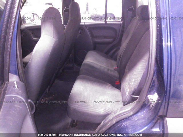 1J4GL48K74W175314 - 2004 JEEP LIBERTY SPORT Mavi foto 8