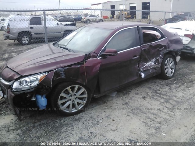 1G11E5SA5GF158410 - 2016 CHEVROLET MALIBU LIMITED LTZ MAROON photo 6