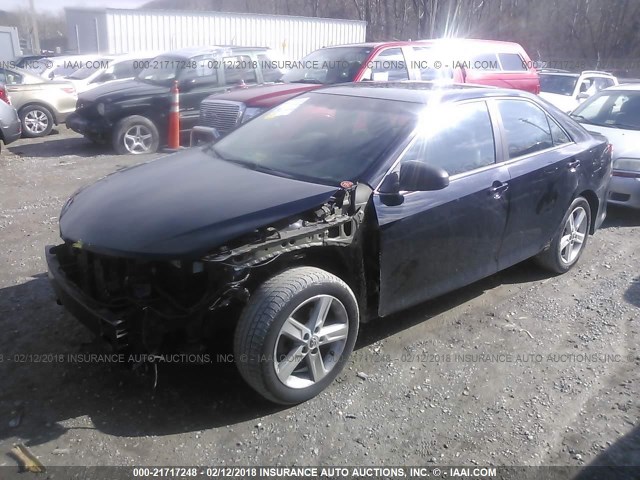 4T1BF1FK2CU503012 - 2012 TOYOTA CAMRY SE/LE/XLE Қара фото 2