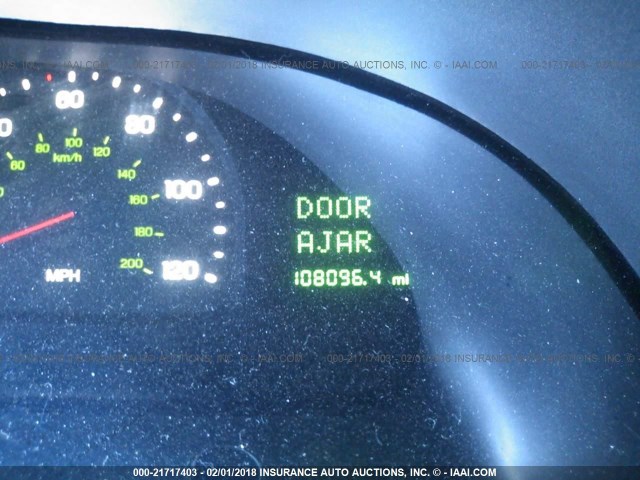 1LNHM97V6YY767504 - 2000 LINCOLN CONTINENTAL  Niebieski zdjęcie 7