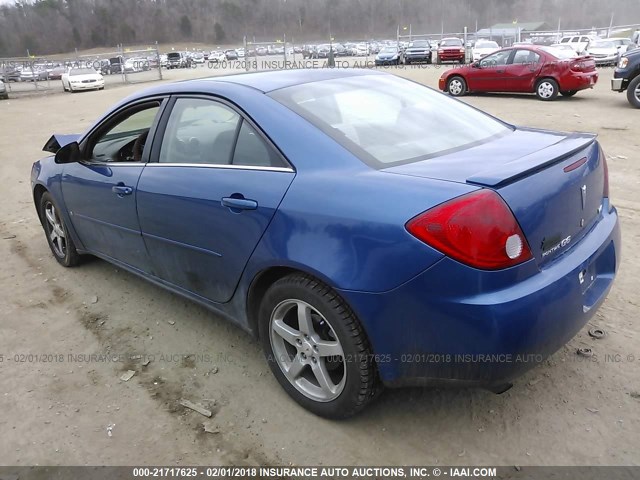 1G2ZG58N374209420 - 2007 PONTIAC G6 SE BLUE photo 3