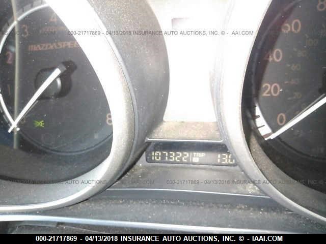 JM1BL1H40A1225639 - 2010 MAZDA SPEED 3 RED photo 7