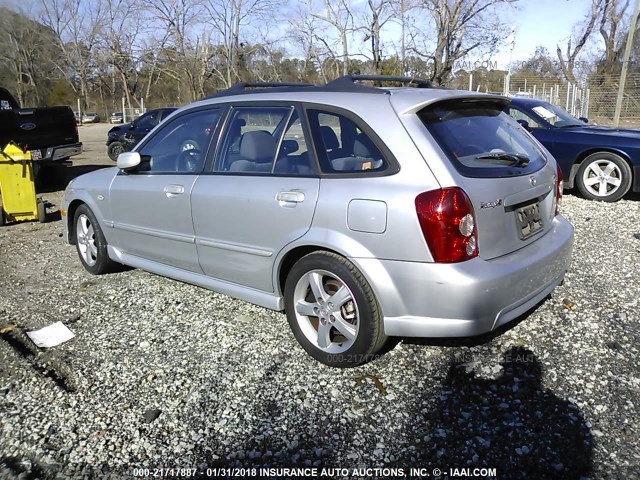 JM1BJ245821627792 - 2002 MAZDA PROTEGE PR5 银色 照片 3