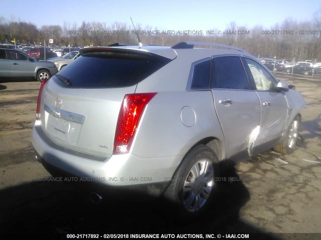 3GYFNDE3XCS643565 - 2012 CADILLAC SRX LUXURY COLLECTION SILVER photo 4