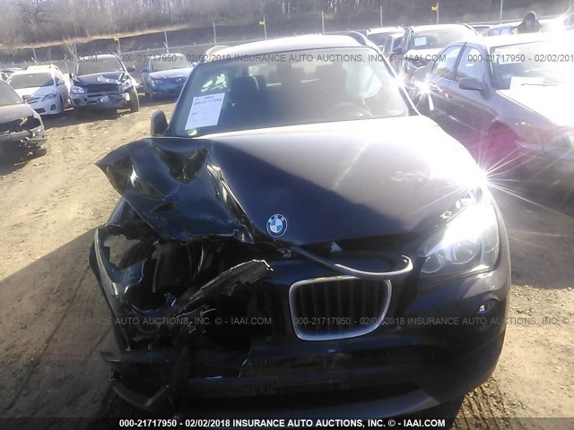 WBAVL1C57DVR86613 - 2013 BMW X1 XDRIVE28I BLACK photo 6