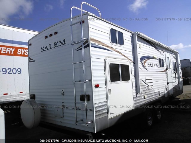 4X4TSMZ2XCC011619 - 2012 FOREST RIVER SALEM 24TBSS  白色 照片 4