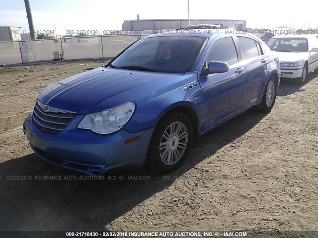 1C3LC46K77N507368 - 2007 CHRYSLER SEBRING BLUE photo 2