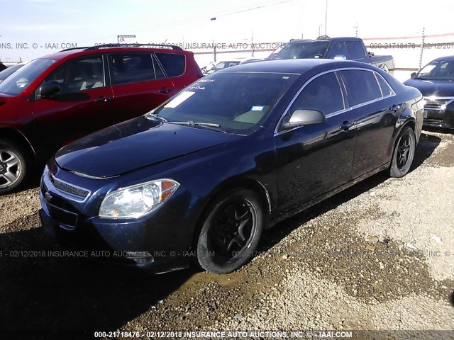 1G1ZA5EU3CF234835 - 2012 CHEVROLET MALIBU LS 深蓝色 照片 2