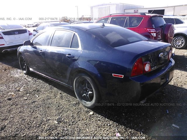 1G1ZA5EU3CF234835 - 2012 CHEVROLET MALIBU LS 深蓝色 照片 3