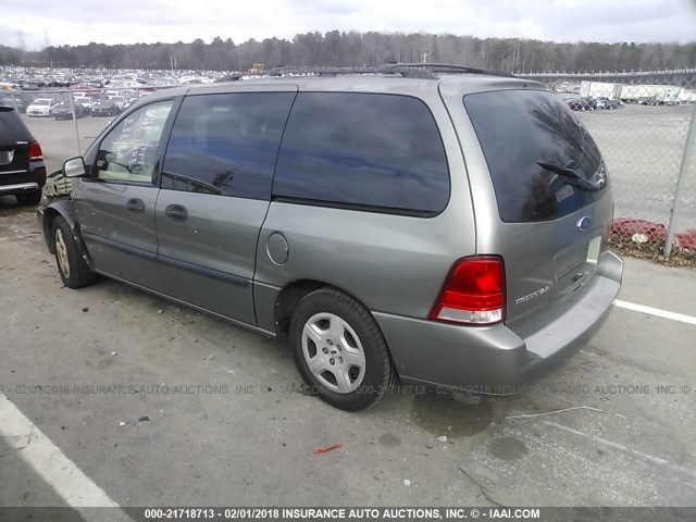 2FMZA51644BA70153 - 2004 FORD FREESTAR SE GRAY photo 3