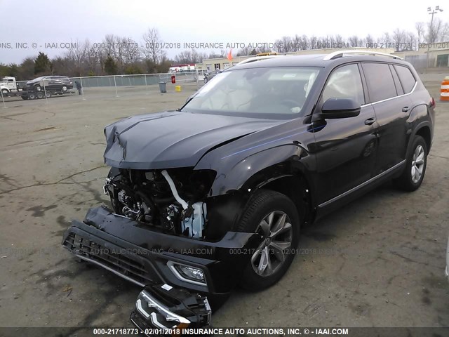 1V2MR2CAXJC519756 - 2018 VOLKSWAGEN ATLAS SEL Qara foto 2