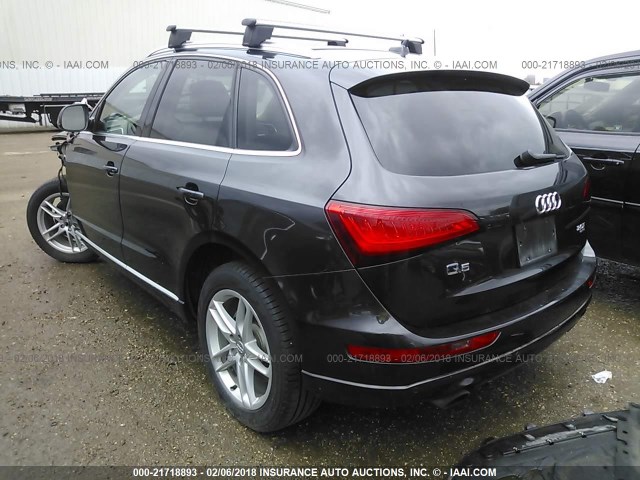 WA1LFAFP0EA023716 - 2014 AUDI Q5 PREMIUM PLUS BLACK photo 3