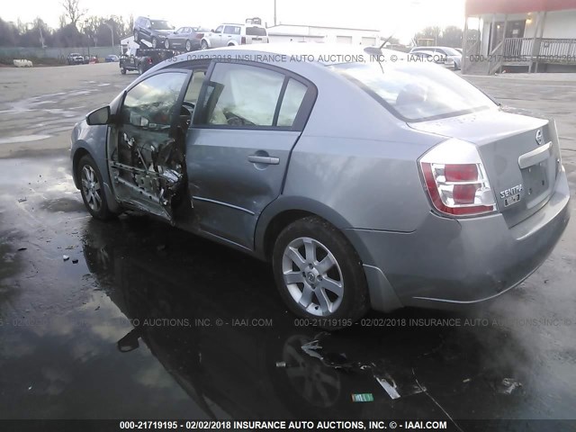 3N1AB61E28L654849 - 2008 NISSAN SENTRA 2.0/2.0S/2.0SL SILVER photo 3